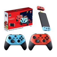 Console de jeu vidéo portable M66 avec 2 manettes de jeu, joystick, 4K HD, rétro-gaming, TV Stick Box Player pour enfants, cadeaux de Noël