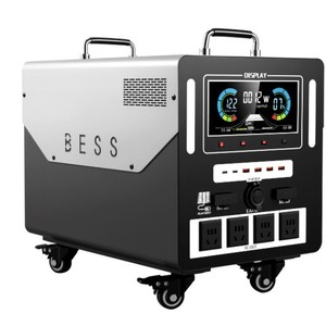 Generador Eléctrico Portátil de 2600W/6000W para Exteriores, de Gran Capacidad, con Panel Solar MPPT, Onda Sinusoidal Pura, Linterna de Emergencia para Viajes - Product Image 1