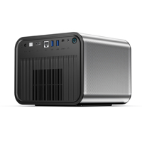 OEM ODM Google TV Android 11 DLP LED 1920*1080P 3D 2200 Ansi al aire libre luz diurna casa arriba mini bolsillo haz de luz led proyector