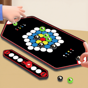 Nouveau jeu de société TOPSKY TOYS pour deux joueurs, jeu de billes magnétiques en plastique écologique, emballage en boîte colorée pour les moments décontractés - Product Image 1