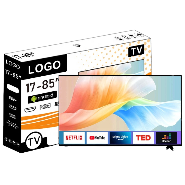 2026 Best Seller 65 Inch Small Smart TV Cheap Price Hotel Bedroom Android TV Support Custom Logo ODM