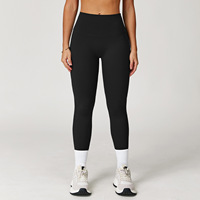 Leggings de yoga taille haute à carreaux pour femme, grande taille, longueur intégrale, coupe skinny, sportifs, respirants, taille élastique, sans couture, effet ventre plat, adaptés aux squats