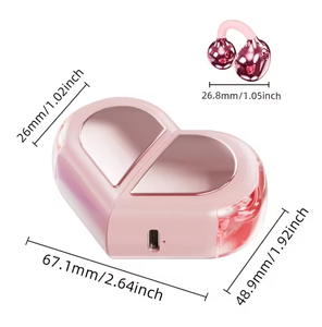 Audífonos K521 con Clip para Oreja en Forma de Corazón, Inalámbricos, Bluetooth, Manos Libres, Auriculares TWS - Product Image 4