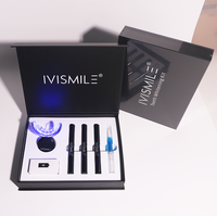 IVISMILE Fournisseur d'Usine Kit Professionnel Personnalisé de Blanchiment Dentaire LED 32 Leds Lumière Bleue pour Dents Blanches