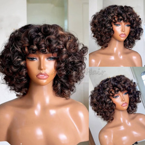 ผมแท้เวียดนามแบบเรมี่ สำหรับต่อผมแบบไม่ต้องใช้กาว  แบบใส  หยิกเด้ง  มีหน้าม้า  ผมอ่อนนุ่ม  สีดำ  สำหรับผู้หญิง  ความ<span class=keywords><strong>ยาว</strong></span>มาก - Product Image 2