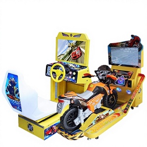 Équipement de jeu vidéo de simulation de conduite de moto TT grand format pour salle d'arcade, machine de jeu à monnayeur pour un joueur, écran HD 22 pouces <span class=keywords><strong>World</strong></span> - Product Image 1