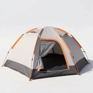 Tente de camping automatique à double toile Oxford, résistante à l'eau, à ouverture rapide, quatre saisons, structure à une chambre, portable - Product Image 5