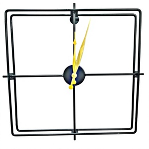Classic Modern Metal <b>Wall</b> <b>Clock</b> Round <b>Digital</b> Mechanical Silent Luminous Design for Living Room Hanging Decor - Product Image 2
