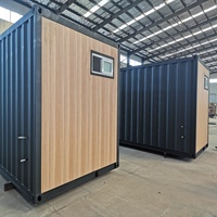 Maison préfabriquée modulaire en conteneur, bureau mobile pour chantier de construction