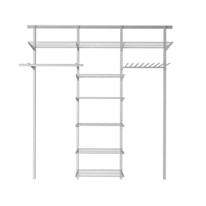 2022 the Factory Price Customized Classic Closet Kit Wire <strong>Shelving</strong> Kit with Expandable <strong>Shelving</strong> and Custom Closet Organization - Product Image 1