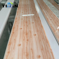 Plafond en PVC blanc Cielo Raso des Maldives, designs de plafond en PVC pour salon