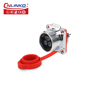 Cnlinko LP24 loạt Thông tư điện 3 lõi dây cáp đồng nối 3 pin 35A kết nối điện - Product Image 4