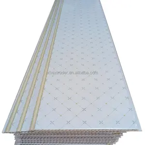 Maquinaria de fabricación de techo de plástico PVC de alta velocidad de 200mm y 250mm de ancho