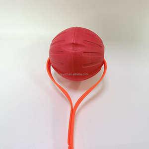 Pelota de Juguete para Mascotas de Color Sólido, Clásica, Ecológica, de Espuma, con Cuerda, Lujosa, Suave, Resistente y Duradera - Product Image 3