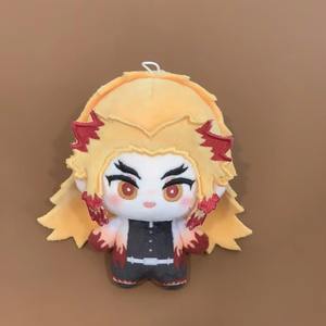 Gm 10cm Nezuko Giyuu Tanjirou Kochou <span class=keywords><strong>Shinobu</strong></span> Kanroji Mitsuri Mini Figura 3D de Juguete Muñeca Anime Kawaii Peluche Suave Llavero Colgante - Product Image 4
