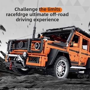 10642 Supercar 1:8 Off-road Vehicle G63 High-Difficulty Puzzle Assembly DIY <b>Plastic</b> Building <b>Blocks</b> SUV Model Boys' Toy - Product Image 5