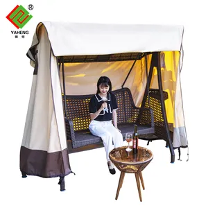 YAHENG Customized Waterproof UV Proof Outdoor Furniture Cover Waterproof Swing Cover 2 / 3 Seater Patio Swing Furniture Cover