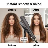 Plancha de Cerámica con Revestimiento de Glaseado para un Cabello Liso y sin Frizz