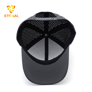 Cappellino da Baseball Personalizzato 2024 in Oxford Dobby a 5 Pannelli con Logo Ricamato, Impermeabile con Fori Tagliati al Laser, Cappello Sportivo Trucker - Product Image 6