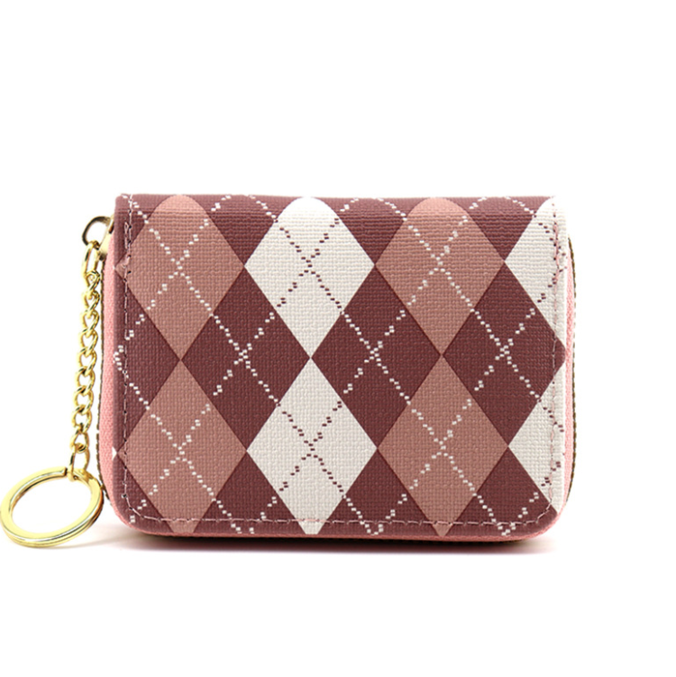 Wholesale Hot Sale New Design Student Two-fold Short Pu Wallet