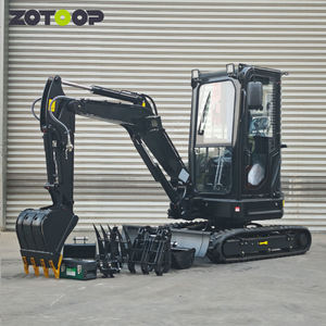 Gratis pengiriman ekskavator Mini EPA Kubota mesin 2.5 Ton Crawler penggali mikro 1 Ton 2 Ton ekskavator kecil pertanian hidrolik untuk dijual - Product Image 1