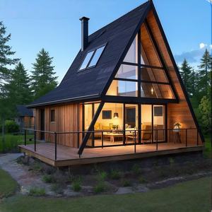 Casetta Prefabbricata a Telaio in Acciaio e EPS - Rifugio per Vacanze in Foresta/Suburbio - Product Image 2