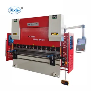 Rbqlty we67k CT8 125ton 2500 mét thủy lực CNC Máy uốn Báo Chí phanh để bán