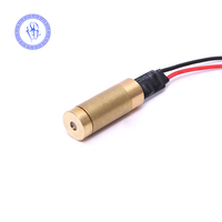 Adjustable Focus 5V 532nm 50mw Industry Green Dot Laser Module