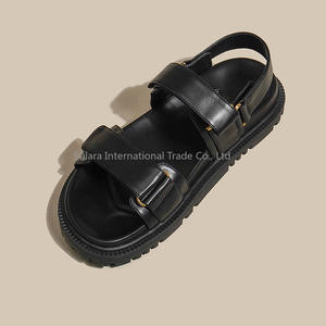 Sandales décontractées pour femmes, respirantes, à enfiler, avec semelle compensée, pour la marche en plein air - Product Image 2