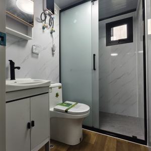 <span class=keywords><strong>Maison</strong></span> préfabriquée moderne en acier galvanisé de 20 pieds, extensible, avec salle de bain et cuisine, résistante aux ouragans, garantie 1 an - Product Image 2