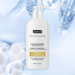 Champú Clarificante <span class=keywords><strong>Exfoliante</strong></span> y Nutritivo para Cuero Cabelludo <span class=keywords><strong>Graso</strong></span>, Champú Anti-Residuos de Marca Privada - Product Image 3
