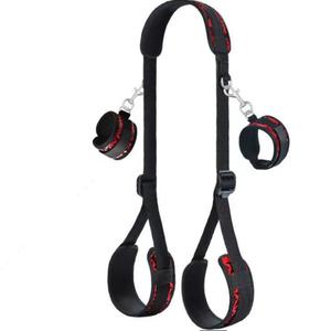 Barra Separadora de Piernas Ajustable con Kit de Restricción, Cuerda de Bondage, Restricciones SM para Esclavos, Esposas para <span class=keywords><strong>Parejas</strong></span> BDSM, Accesorios para Columpio Sexual - Product Image 2