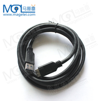 Grosir 1M 1.5M USB 3.0 kabel Data Usb 3.0 kabel HDD seluler USB 3.0 A laki-laki ke mikro B kabel Usb untuk Printer HDD