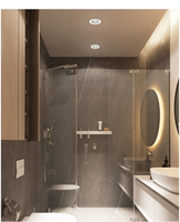 Spot lumineux LED encastrable pour le plafond, imperméable conforme à la norme IP65, éclairage d'intérieur, lumière à intensité réglable, idéal pour une salle de bain, 7/9/12/15w, ac 110/220V