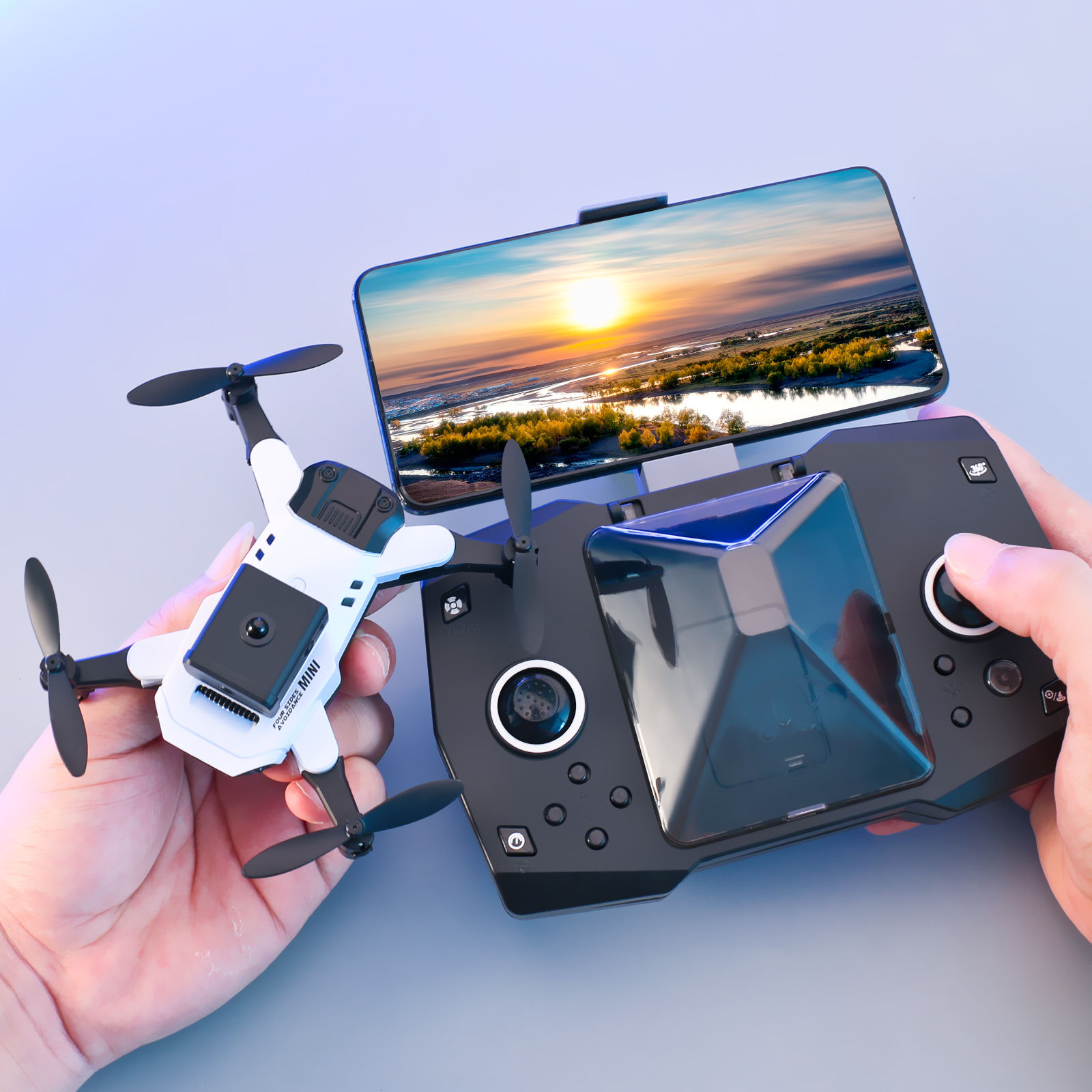 Ky912 Mini Drone Camera 4k Video Cheap Drones with Stunts