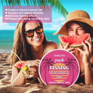 SNMLPM, Gel intensificador de bronceado de etiqueta privada, crea Piel de bronce, sandía, bronceado, piel corporal, loción autobronceadora Natural - Product Image 5