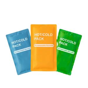 แผ่นประคบร้อนเย็นแบบยืดหยุ่นไนลอน Maifarer ขนาด 23x13 ซม. ได้รับการรับรองมาตรฐาน CE สำหรับการบำบัดด้วยการบีบอัด บรรเทาอาการบาดเจ็บจากการเล่นกีฬา และอาการปวด - Product Image 1