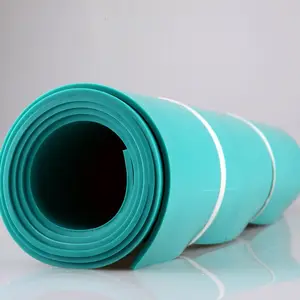 China JTC Factory Colorful White Grey Black Pvc Flexible Plastic Sheet Soft Green