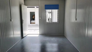 Casa Contenedor Desmontable <span class=keywords><strong>de</strong></span> 40 pies con Diseño Moderno <span class=keywords><strong>de</strong></span> Panel Sándwich Transpirable y Plegable para Uso en Hoteles, Escuelas y Tiendas - Product Image 2