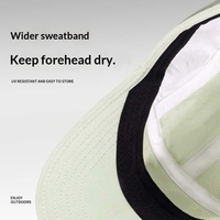 Gorra de Béisbol de Verano con Protección UV UPF50+ para Hombre y Mujer - Gorra Transpirable para Exteriores con Correa para la Barbilla y Bolsillo para Playa y Senderismo