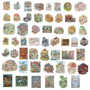 Nouvelle Collection DIY 3D Cabine En Trois Dimensions Sans Coupe Transparent PET Aménagement Paysager Autocollants Décompression pour <span class=keywords><strong>La</strong></span> Décoration Intérieure - Product Image 5