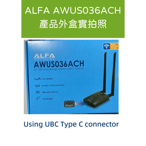 Adaptador WiFi de Largo Alcance AWUS036ACH (Chip RTL8812AU) para Mac, <span class=keywords><strong>Kali</strong></span> y Ubuntu <span class=keywords><strong>Linux</strong></span> - Hecho en China, en Stock E830 - Product Image 6