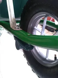 Heavy duty france modèle brouette WB6400 brouette <span class=keywords><strong>haemmerlin</strong></span> chariots à vendre pas cher avec <span class=keywords><strong>roue</strong></span> pleine verte Arabie Saoudite - Product Image 6