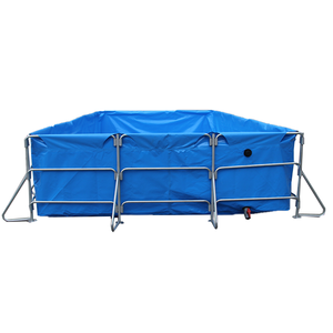 <span class=keywords><strong>สระ</strong></span>ว่ายน้ำพับได้ Keyubo 12000L ทนทาน กันน้ำ ผลิตจากผ้าใบ PVC คุณภาพดี ขายดี พร้อมโครงเหล็กทรงสี่เหลี่ยมเฉียง ใช้เป็นบ่อเลี้ยง<span class=keywords><strong>ปลา</strong></span>ทิลาเปียได้ - Product Image 4