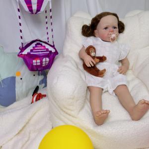 Holesale-bebé reborn realista de silicona, 60CM draw born - Product Image 4