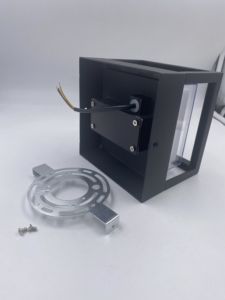 <span class=keywords><strong>Grande</strong></span> lampe murale carrée, <span class=keywords><strong>plaque</strong></span> de montage standard américaine - Product Image 1