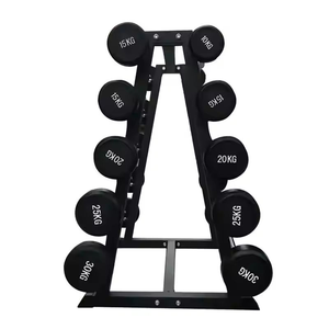 Soporte Multifuncional de Alta Calidad para Mancuernas y Barras, Suministro de Fábrica para Organizador de Almacenamiento de Pesas en Gimnasios Domésticos y Comerciales - Product Image 4