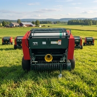 Mini-presse à balles de foin, petite presse à balles de foin pour usage agricole