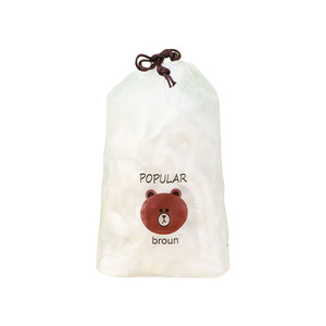 Film de conservation alimentaire jetable en élastomère transparent pour réfrigérateur, bol à nourriture restante - Product Image 1
