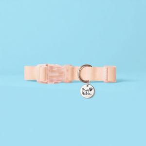 Collar de Perro Ajustable de PVC Sólido Moderno y Elegante de Talla L, Estilo Simple de Lujo, Personalizado, Impermeable y Duradero - Product Image 1